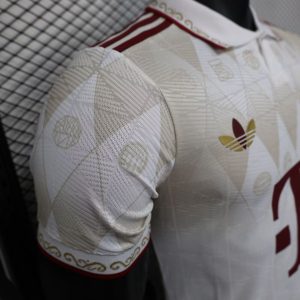 2025/2026 Player Version Bayern Munich 125th Anniversary White Edition Football Shirt 1:1 Thai Quality