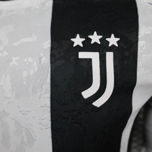 2024/2025 Long Sleeve Player Version Juventus Home Football Shirt 1:1 Thai Quality
