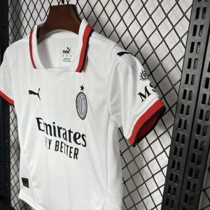 2024/2025 Kids Size AC Milan Away Soccer Jersey 1:1 Thai Quality