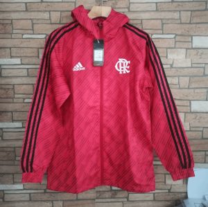 2023/2024 Flamengo Windbreaker Red Soccer Jersey