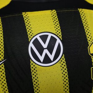 2024/2025 Player Version Al-Ittihad Home(New Ads) Football Shirt 1:1 Thai Quality