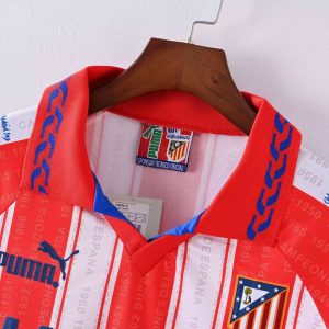 1995/1996 Retro Atletico Madrid Home Football Shirt 1:1 Thai Quality