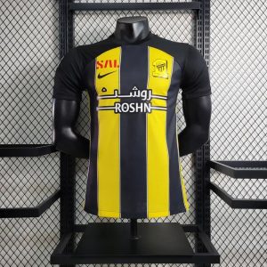 2023 Player Version Al-Ittihad Soccer Home Jersey 1:1 Thai Quality