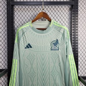 2024 Long Sleeve Mexico Away Soccer Jersey 1:1 Thai Quality