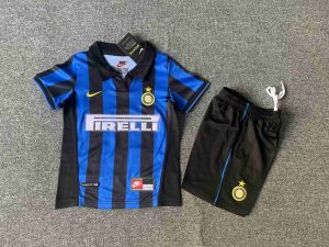 1998/1999 Retro Kids Size Nter Milan Home Football Jersey 1:1 Thai Quality