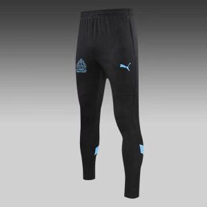 2022/2023 Olympique de Marseille Half-Pull Training Suit Black Football Jersey