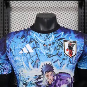2025 Player Version Japan  Special Edition Uchiha Itachi Blue Football Shirt 1:1 Thai Quality