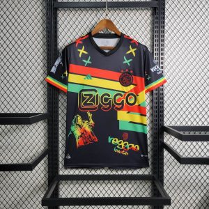 2023/2024 Ajax Graffiti Version Blue Football Shirt 1:1 Thai Quality