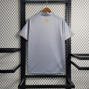 2023/2024 Fluminense Pre-Match Training Grey Soccer Shirt