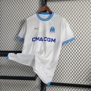 2023/2024 Olympique de Marseille Home Football Jersey