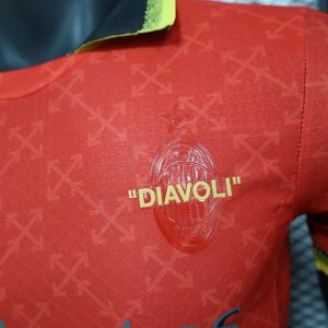 2025/2026 Player Version AC Milan Special Edition Red Football Shirt 1:1 Thai Quality