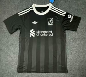 2025/2026 Liverpool Goalkeeper Black Football Shirt 1:1 Thai Quality