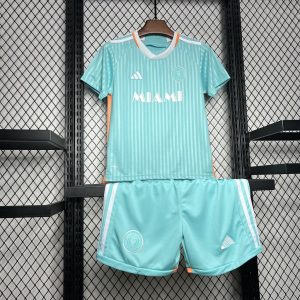 2024/2025 Kids Size Inter Miami Third Away Soccer Jersey 1:1 Thai Quality