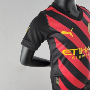 2022/2023 Manchester City Away Football Shirt 1:1 Thai Quality Kids Size