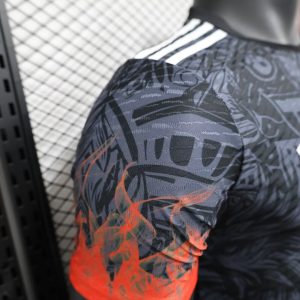 2024/2025 Player Version Liverpool Special Edition Black Orange Football Shirt 1:1 Thai Quality