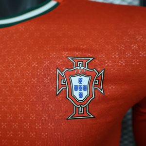 2025 Long Sleeve Player Version Portugal Home Football Shirt 1:1 Thai Quality