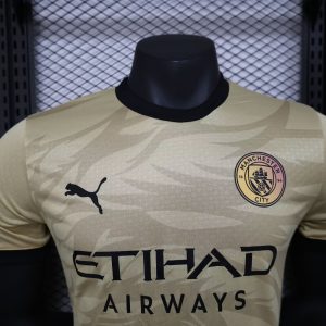 2024/2025 Player Version Manchester City  Special Edition Cream color Football Shirt 1:1 Thai Quality