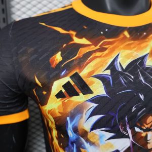 2025 Player Version Japan Special Edition Son Goku Black Yellow Football Shirt 1:1 Thai Quality