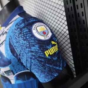 2025/2026 Player Version Manchester City  FTBLNRGY+Retro Football Shirt 1:1 Thai Quality