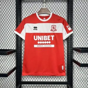 2024/2025 Middlesbrough Home Football Shirt 1:1 Thai Quality