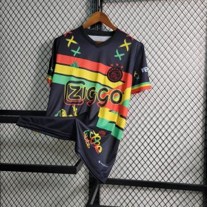 2023/2024 Ajax Graffiti Version Blue Football Shirt 1:1 Thai Quality
