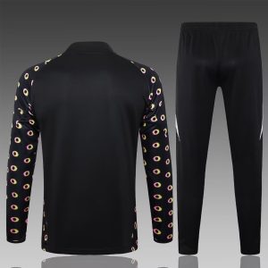 2024/2025 Juventus Half-Pull Training Suit Black Football Shirt 1:1 Thai Quality