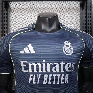 2025/2026 Player Version Real Madrid Away Football Jersey 1:1 Thai Quality