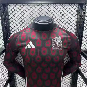 2024 Long Sleeve Player Version Mexico National Home Football Shirt 1:1 Thai Quality