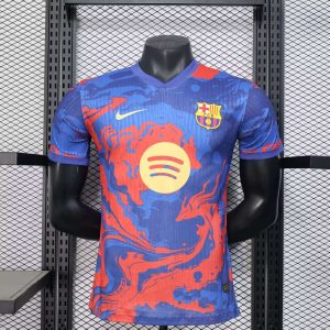 2025/2026 Player Version Barcelona Special Edition Red Blue Football Shirt 1:1 Thai Quality
