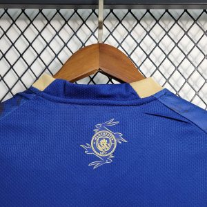 2023/2024 Kids Size Manchester City Special Edition Blue Football Shirt 1:1 Thai Quality