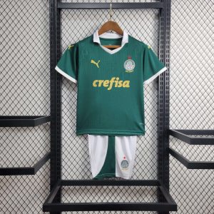 2024/2025 Kids Size Palmeiras Home Jersey 1:1 Thai Quality