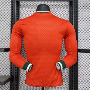 2025 Long Sleeve Player Version Portugal Home Football Shirt 1:1 Thai Quality