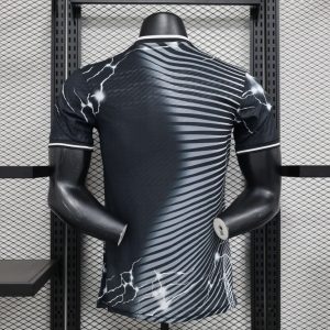 2024/2025 Player Version Real Madrid Black leopard Special Football Shirt 1:1 Thai Quality