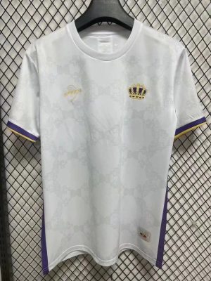 2025/2026 Real Madrid Pre-match training White Football Shirt 1:1 Thai Quality