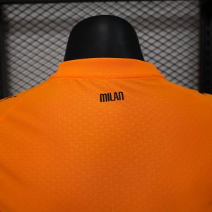 2025/2026 Player Version AC Milan Special Edition Orange Football Shirt 1:1 Thai Quality