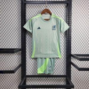 2024 Kids Size Mexico National Away Football Shirt 1:1 Thai Quality