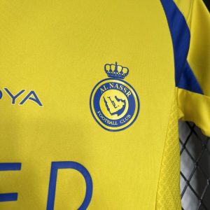 2024/2025 Kids Size Al-Nassr Home Football Shirt 1:1 Thai Quality