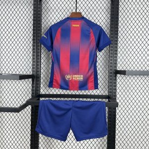 2025/2026 Kids Size Barcelona Home Football Shirt 1:1 Thai Quality