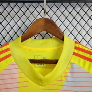 2024 Mexico Goalkeeper Yellow Soccer Jersey 1:1 Thai Quality