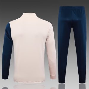 2024/2025 São Paulo Half-Pull Training Suit Blue Football Shirt 1:1 Thai Quality