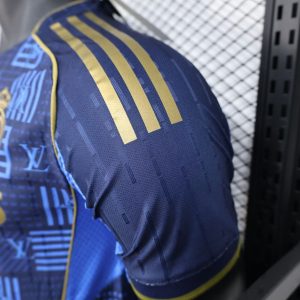 2025/2026 Player Version Real Madrid Special Edition Dark Blue Football Shirt 1:1 Thai Quality