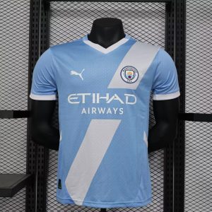 2024/2025 Player Version Manchester City Special Edition Blue Football Shirt 1:1 Thai Quality