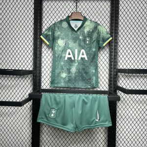 2024/2025 Kids Size Tottenham Third Away Football Shirt 1:1 Thai Quality