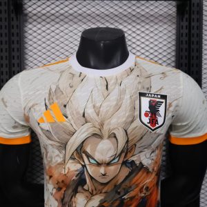 2025 Player Version Japan  Special Edition Dragon Ball Son Goku Football Shirt 1:1 Thai Quality