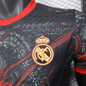 2025/2026 Player Version Real Madrid Special Edition Red Dragon Football Shirt 1:1 Thai Quality