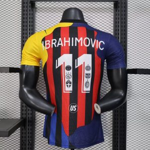 2025/2026 Player Version IBRAHIMOVIC Commemorative Edition Football Shirt 1:1 Thai Quality