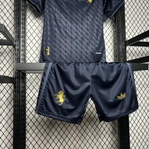 2024/2025 Kids Size Juventus Third Away Soccer Jersey 1:1 Thai Quality