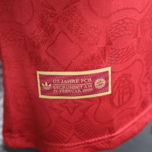 2025/2026 Long Sleeve Player Version Bayern Munich 125th Anniversary Red Football Jersey 1:1 Thai Quality