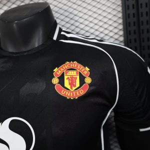 2025/2026 Player Version Manchester United Special Edition Black Football Shirt 1:1 Thai Quality