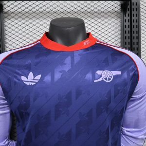 2024/2025 Long Sleeves Player Version Arsenal Retro style Football Shirt 1:1 Thai Quality